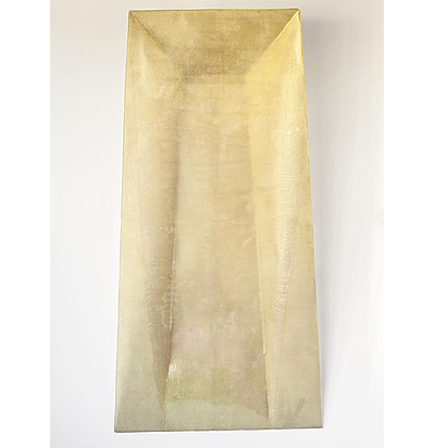 'Dextro' emphasises Rosa Brun's radical search for the limits of the pictorial, as she seeks to generate opposing sensations — balance/chaos, hot/cold, heavy/light, empty/full, vertical/horizontal — in the viewer