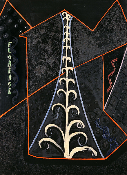 Alfonso de Olivares (Hernani, Gipuzkoa, b. 1898 – d. 1936): ‘Paris’, 1927. Oil on canvas. 130 × 97 cm. Banco de España Collection