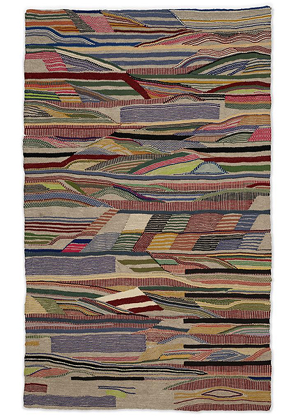 Teresa Lanceta. Tejido, 1999, 1999. 250 × 150 cm. Colección Banco de España