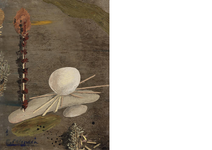 Benjamín Palencia: Nocturno, c. 1927. Colección Banco de España