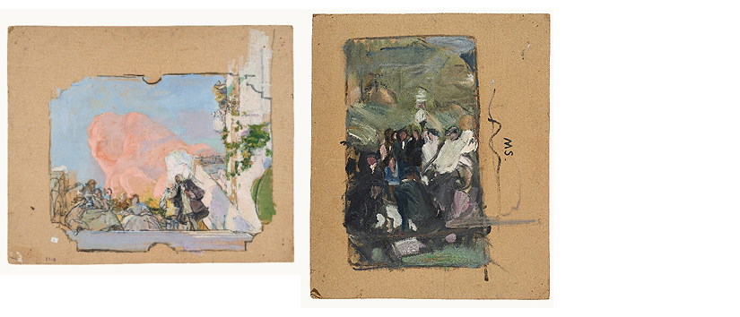 Joaquín Sorolla y Bastida: Boceto para el techo 