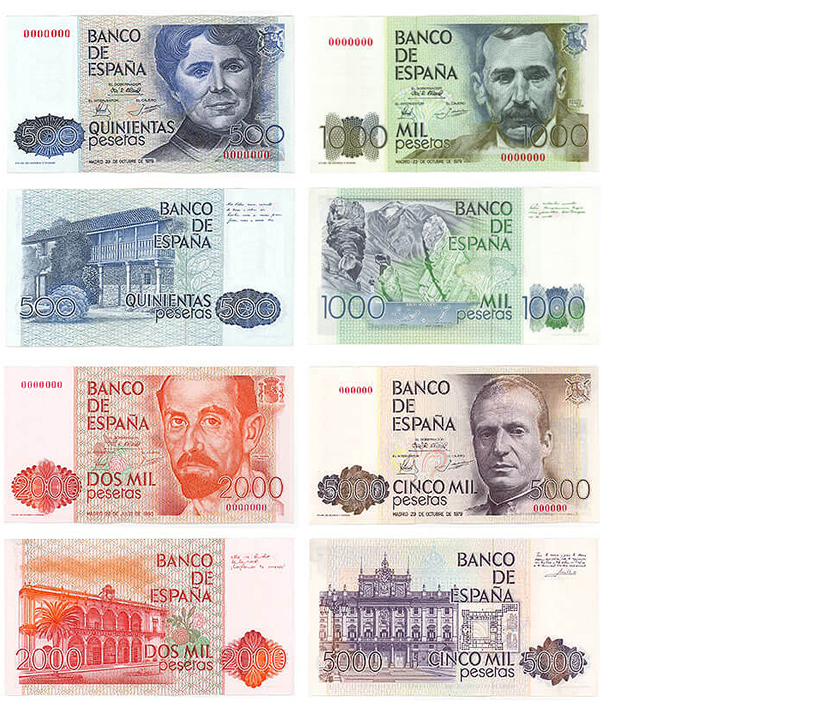 José María Cruz Novillo: Billetes del Banco de España: