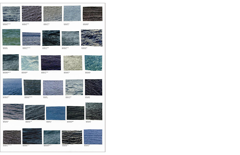 Ignasi Aballí: Inventario (mares) (2013)