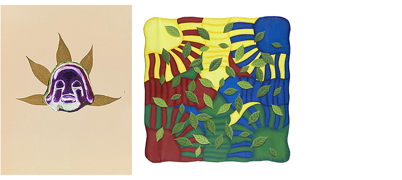 Federico Guzmán: La dueña de la yuca (2000) y Escuela de hamaca (2004) ). Colección Banco de España