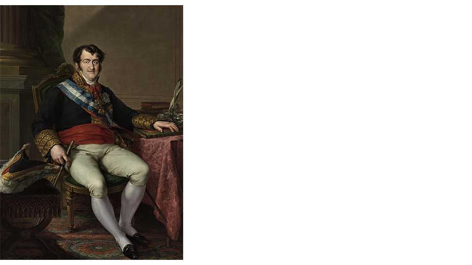 VICENTE LÓPEZ PORTAÑA. Fernando VII, 1832 Óleo sobre lienzo. Encargo al autor por el Banco Nacional de San Carlos en 1828. Colección Banco de Españ