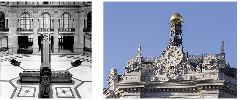 Reloj monumental (anónimo) y Reloj de torre (David Glasgow)