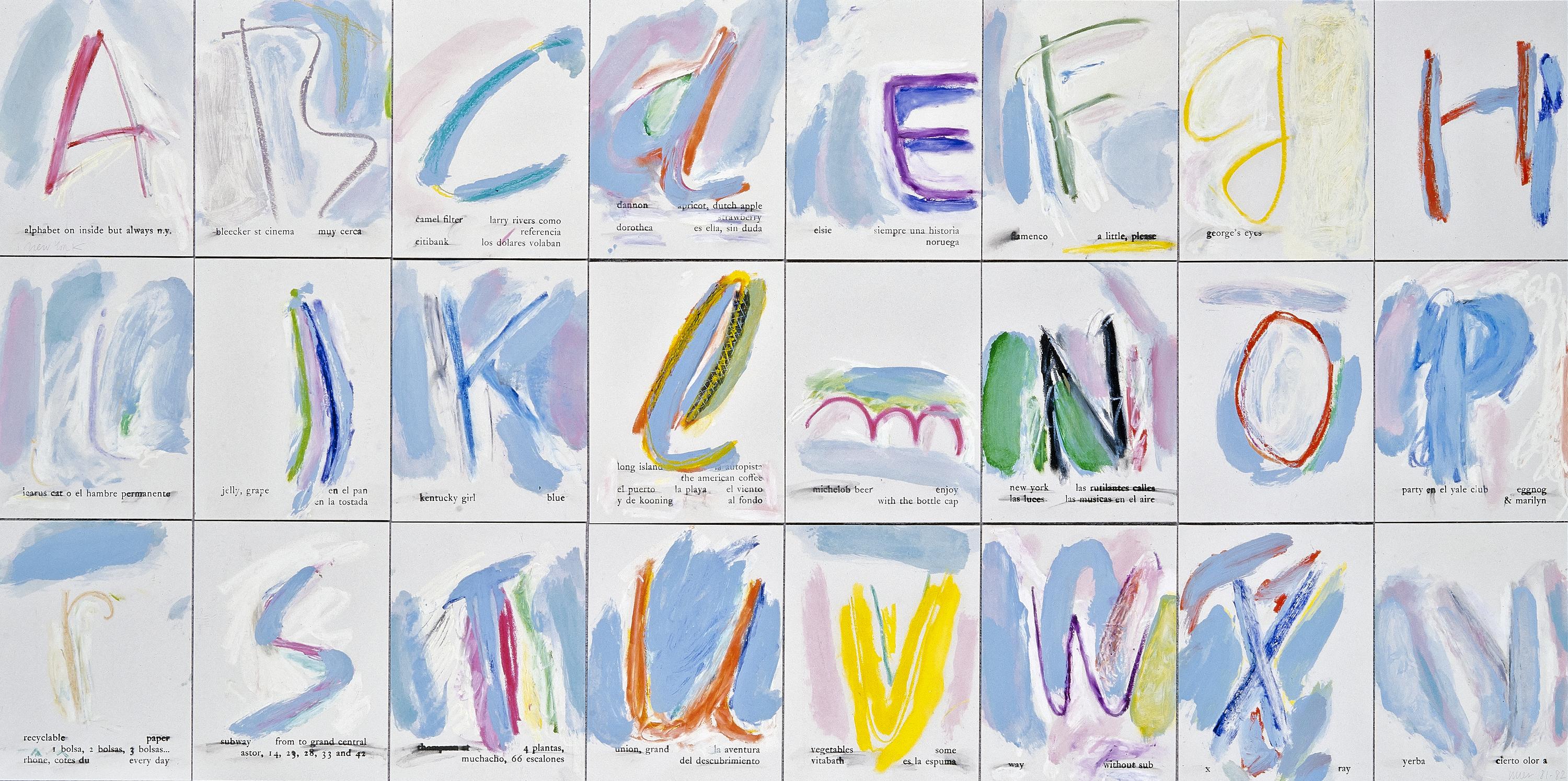 Alphabet on New York