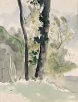 Paisaje con árboles