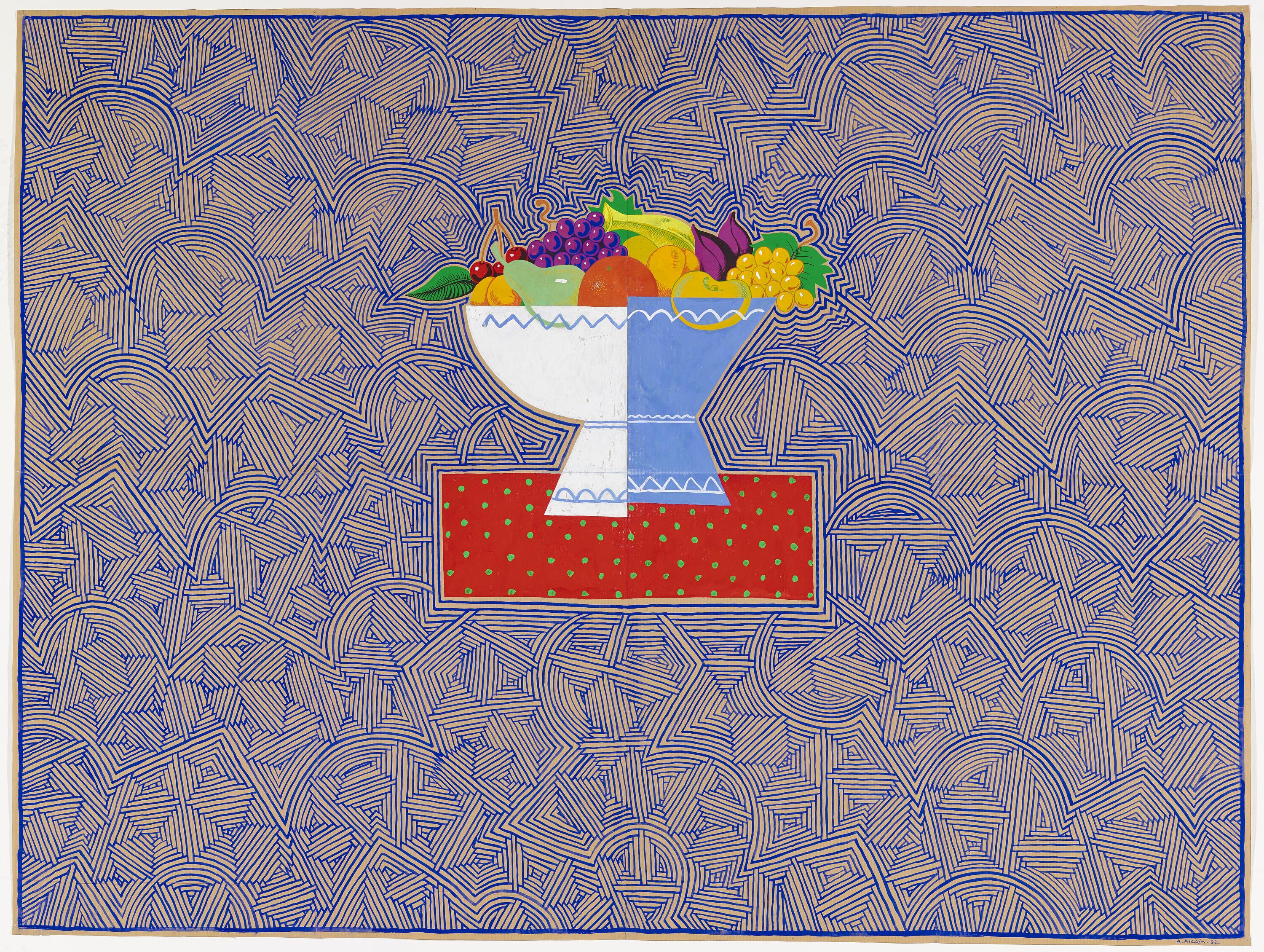 Frutero del mercado de la plaza de Lugo [Lugo Market Fruit Bowl]