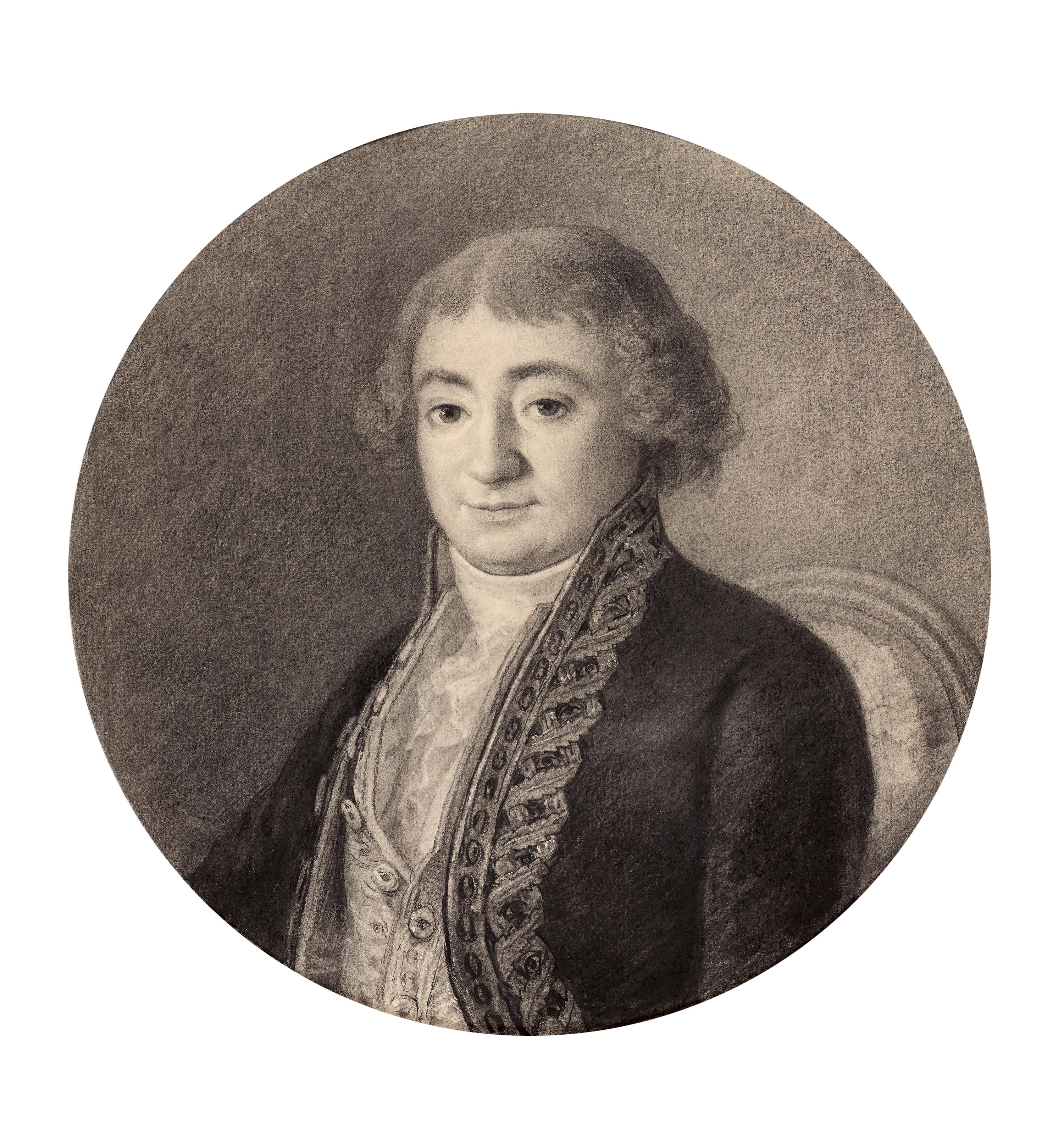 Retrato de Francisco Cabarrús, vizconde de Rambouillet y I conde de Cabarrús [Portrait of Francisco Cabarrús, Viscount of Rambouillet and First Count of Cabarrús]