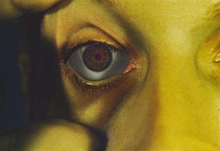 Opened eye