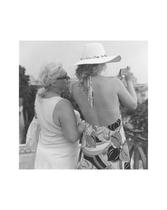 Turistas, mirador sobre el anfiteatro romano, vial de William J. Bryant, Tarragona, 29 agosto, 2007