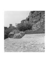 Sector de la muralla, paseo Torroja, Tarragona, 29 agosto, 2007 [Part of the City Wall, Paseo Torroja, Tarragona, 29 August 2007]