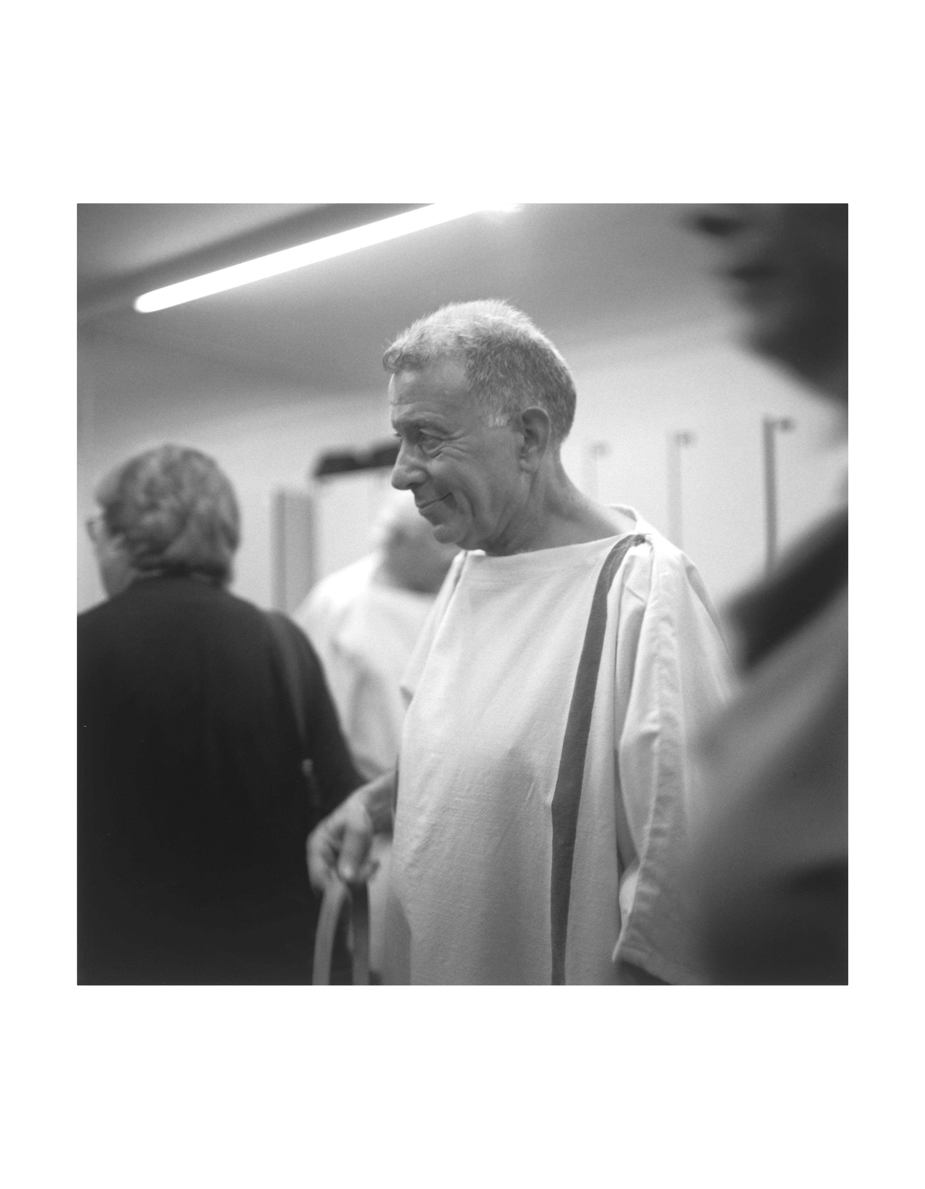 Miquel Ciutat, «equites»; «Convivium», Associació Projecte Phoenix, camerino de Caixaforum, Barcelona, 29 septiembre, 2007 [Miquel Ciutat, eques; 'Convivium', Associació Projecte Phoenix, dressing rooms at Caixaforum, Barcelona, 29 September 2007]