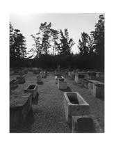 MNAT (National Archaeological Museum of Tarragona), early Christian burial ground & museum, gardens, group of sarcophagi, Tarragona, 2 October 2007