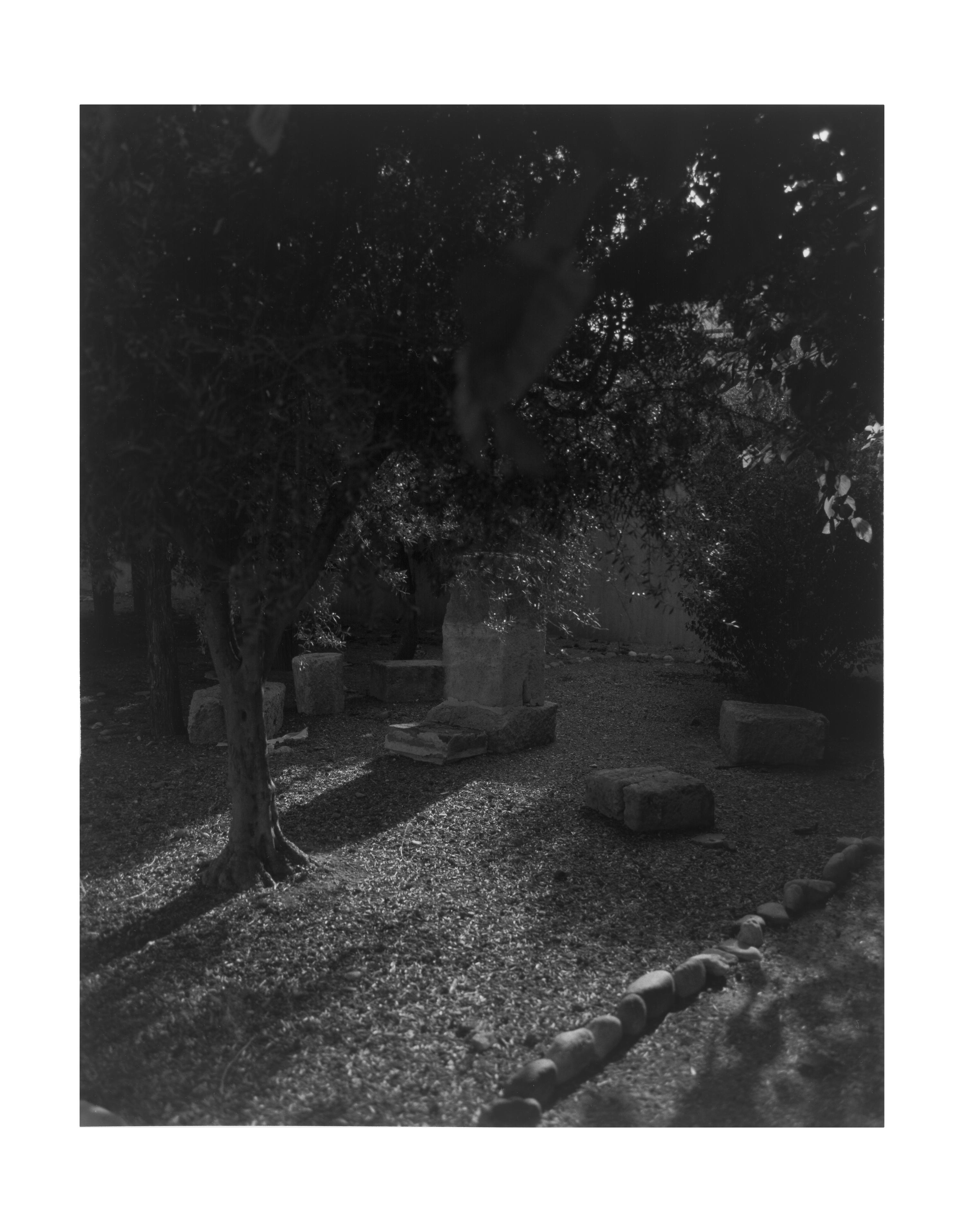 Museu Nacional Arqueològic de Tarragona (MNAT), museo y necrópolis paleocristianos, jardines, Tarragona, 2 octubre, 2007 [MNAT (National Archaeological Museum of Tarragona), early Christian burial ground & museum, Tarragona, 2 October 2007]