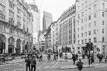 The A10 Road stretch from Gracechurch St. with Eastcheap to Bishopsgate