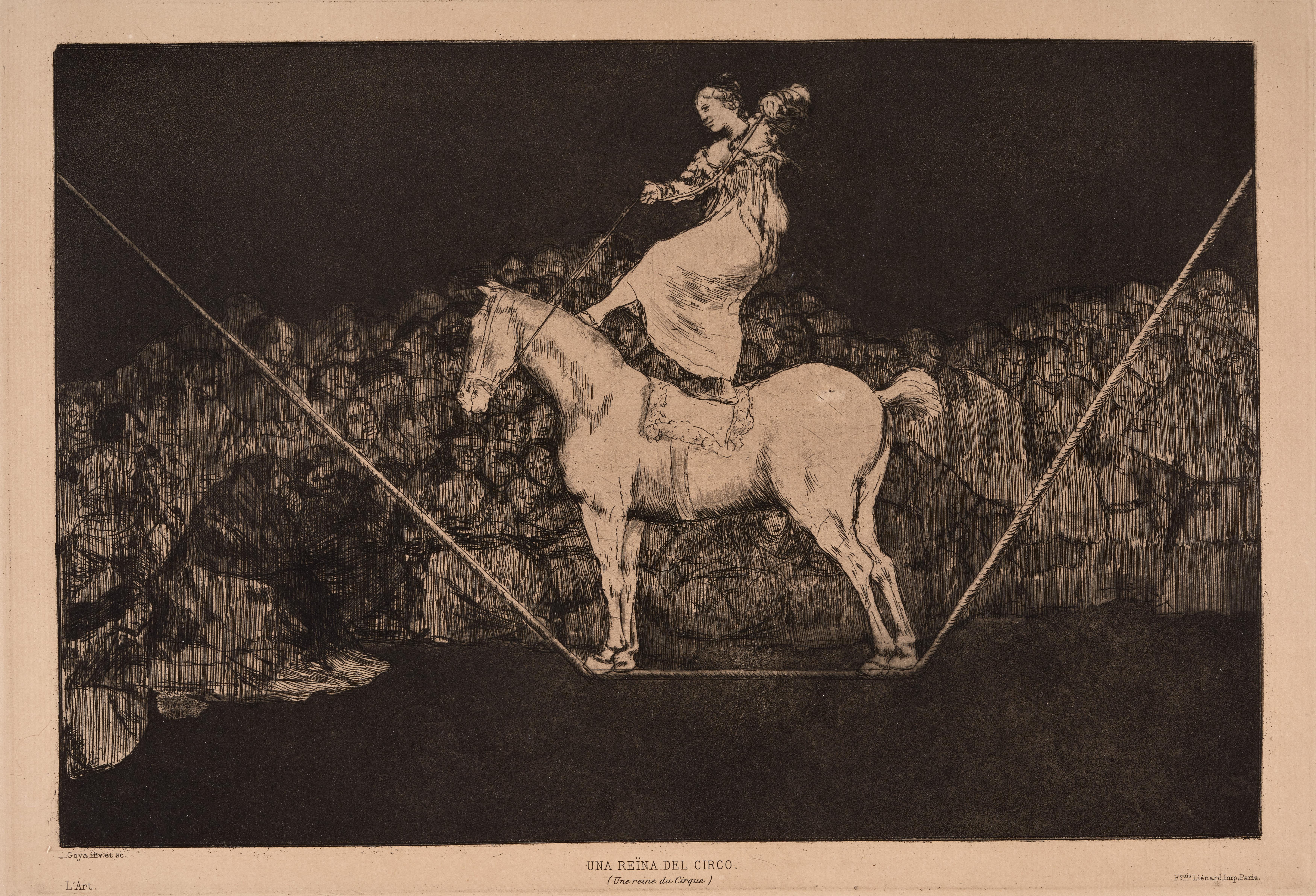 Disparate puntual / Una reina del circo [Timely Folly / A Circus Queen]