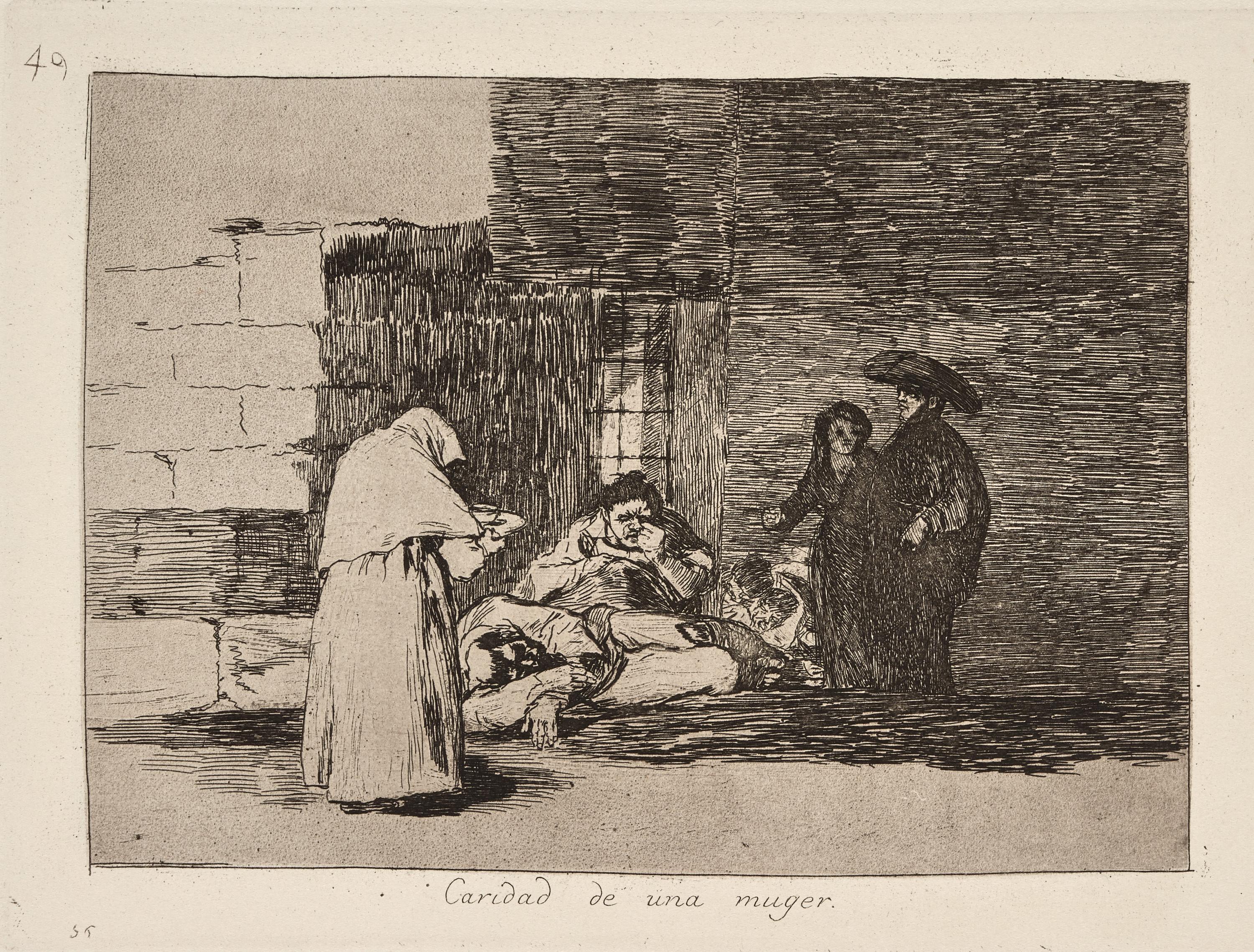 Caridad de una muger [A woman's charity]