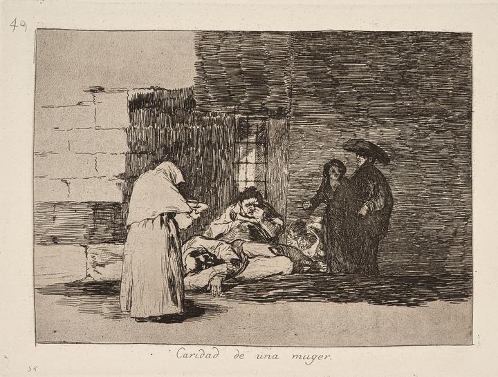 Caridad de una muger
