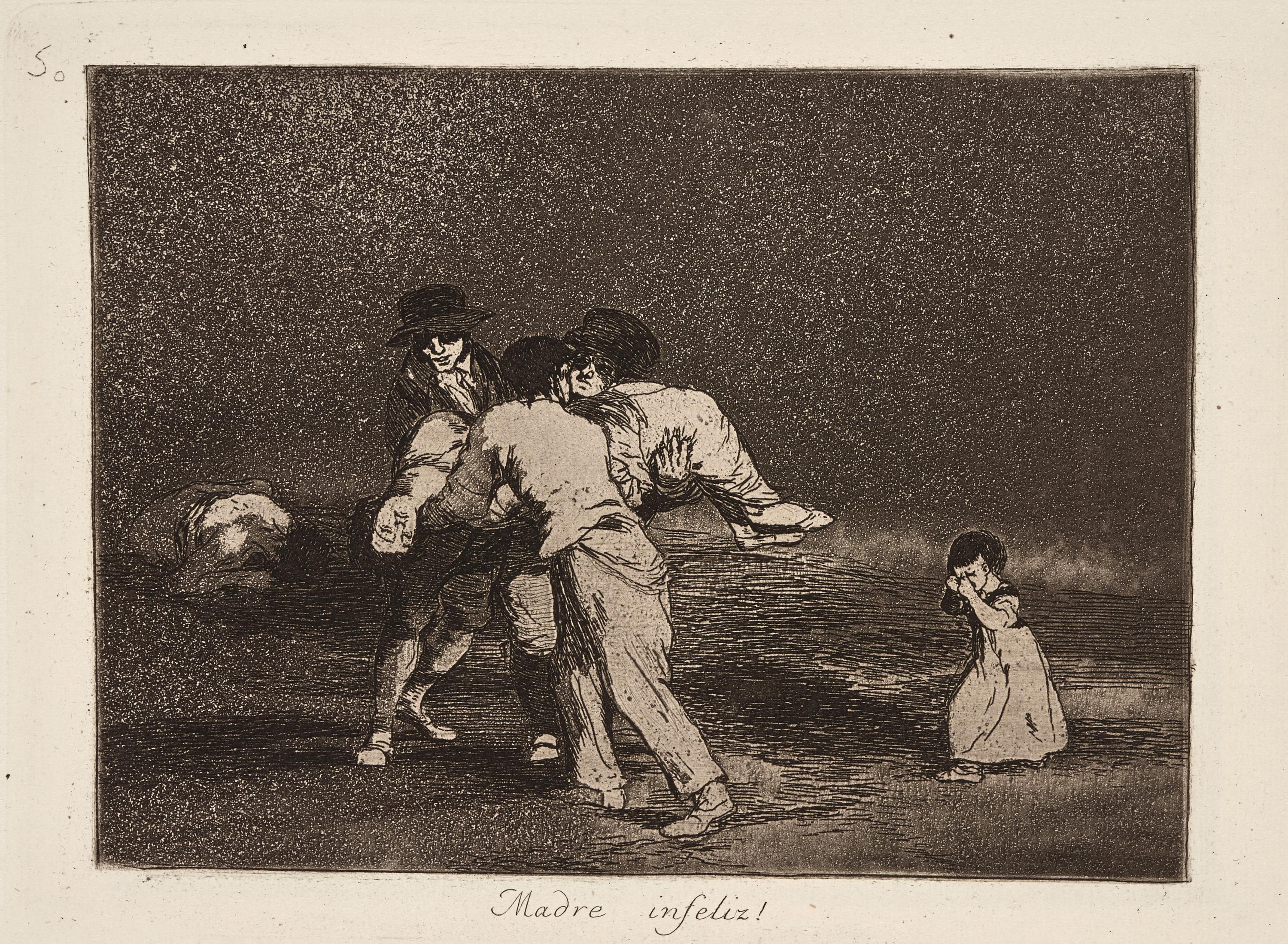 Madre infeliz! [Unhappy mother!]
