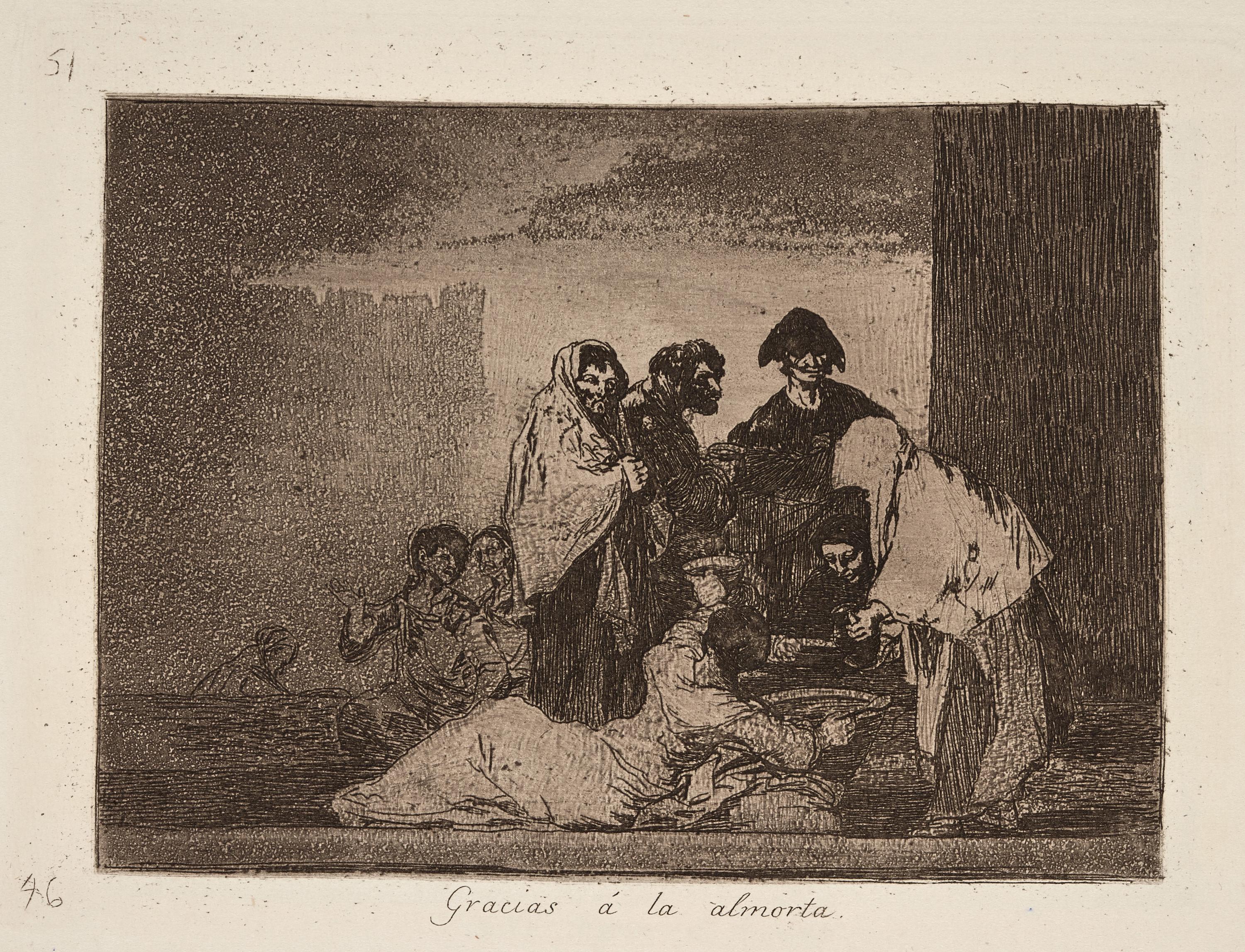 Gracias á la almorta [Thanks to the millet]