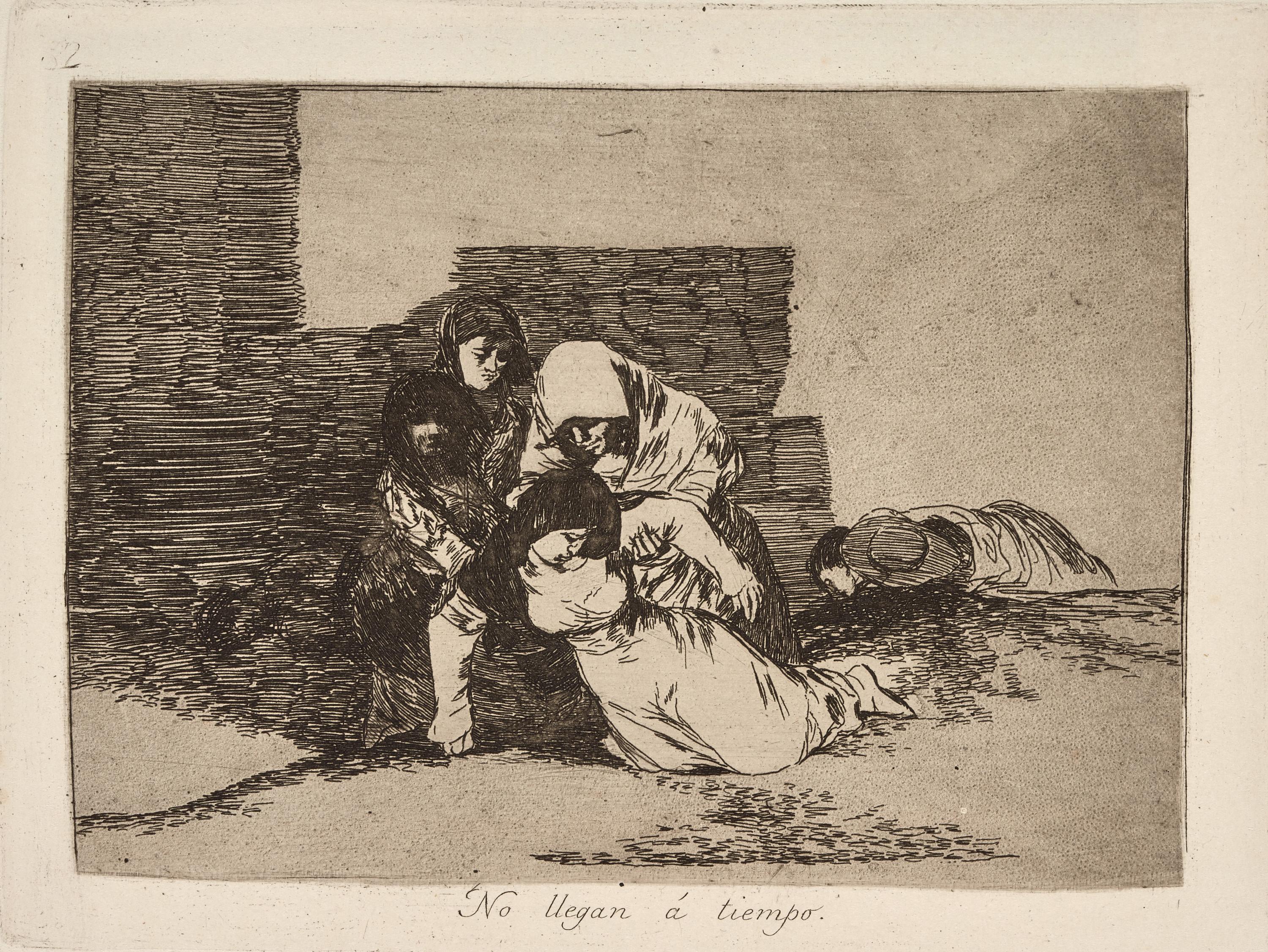 No llegan á tiempo [They do not arrive on time]