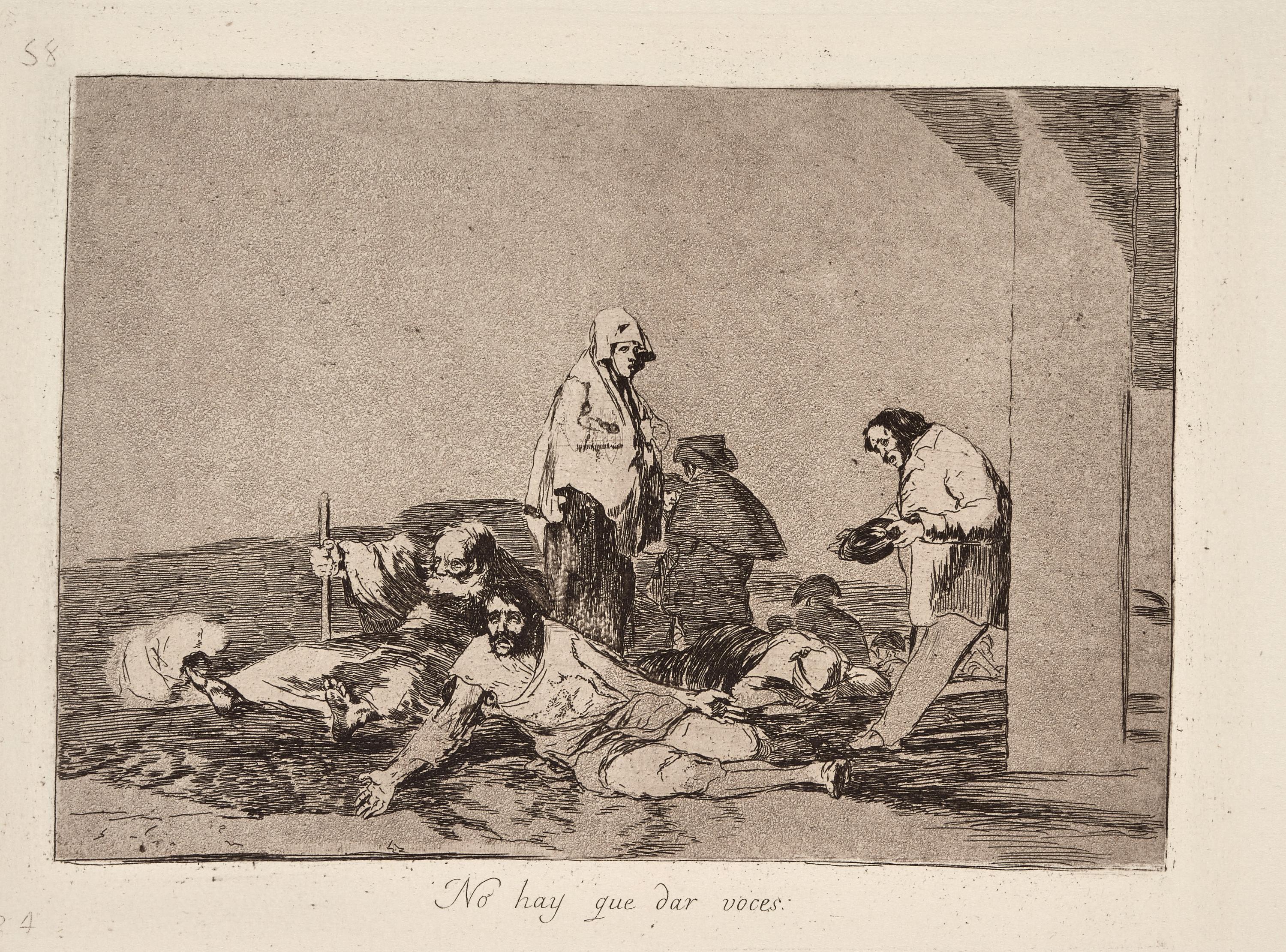 No hay que dar voces [It's no use crying out]