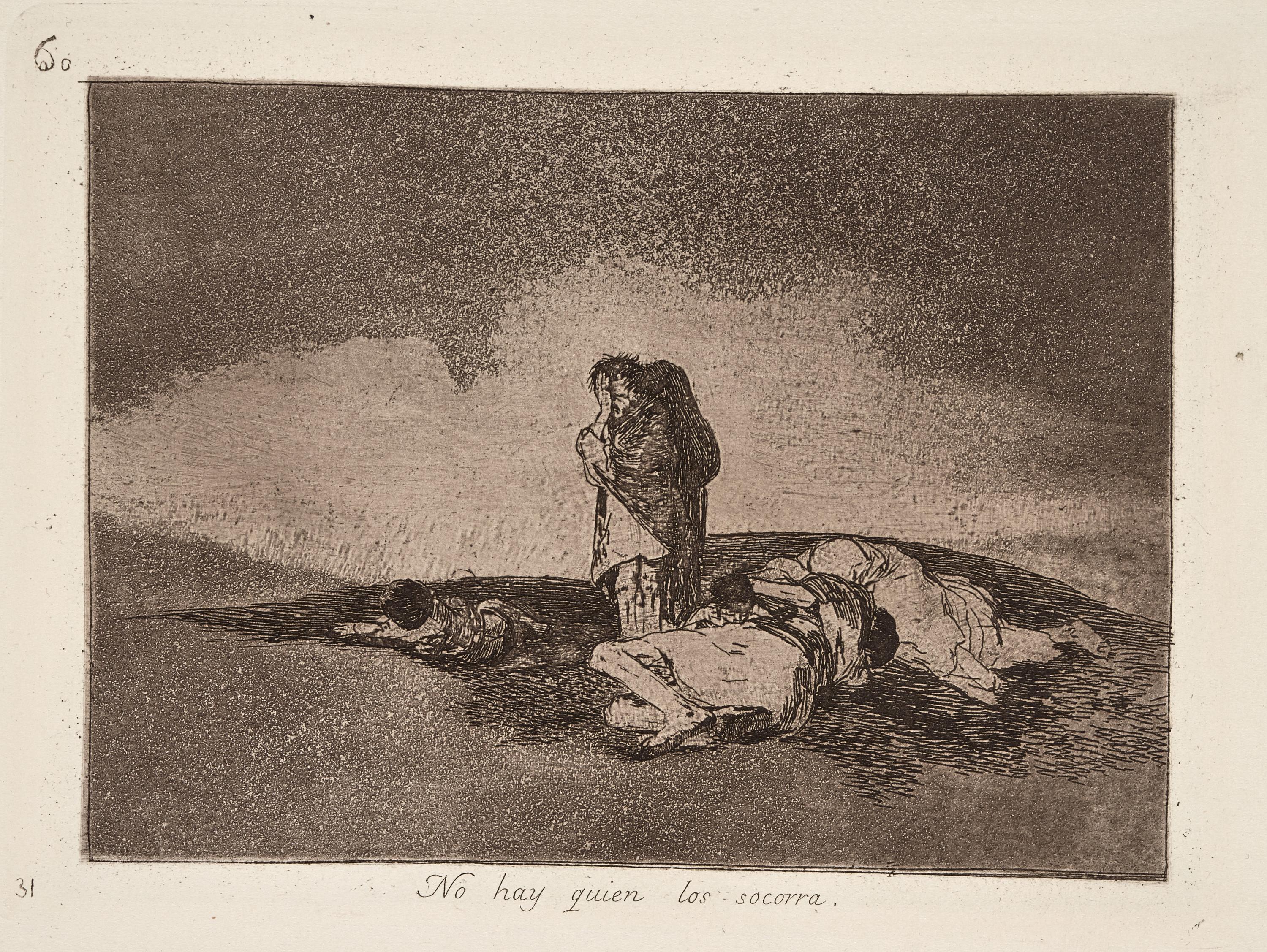 No hay quien los socorra [There is no one to help them]