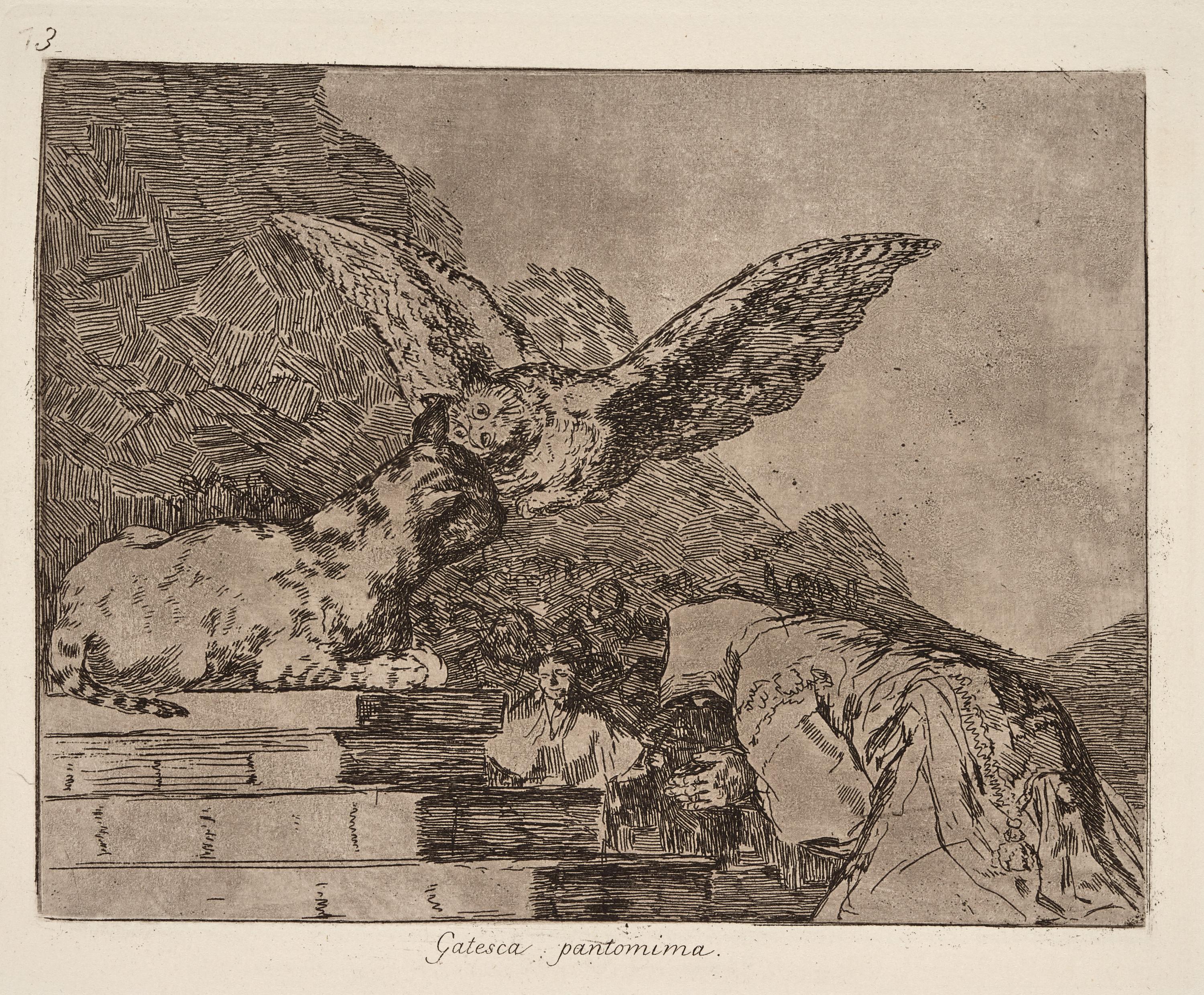 Gatesca pantomima [Feline pantomime]