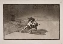 El famoso Martincho poniendo banderillas al quiebro [The Famous Martincho Places the Banderillas Playing the Bull with the Movement of His Body]