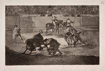 Pepe Illo haciendo el recorte al toro [Pepe Illo Making the Pass of the 'Recorte']