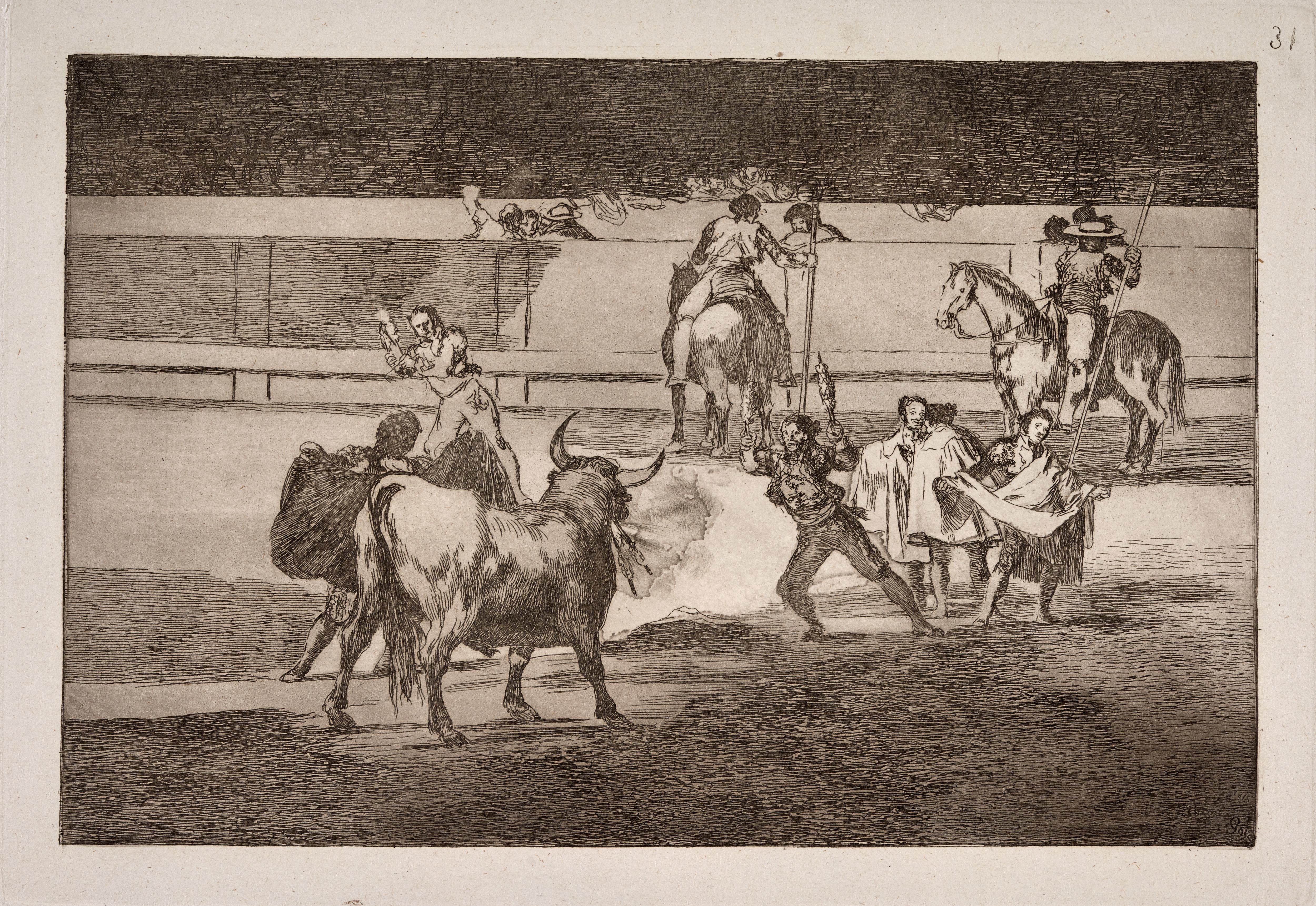 Banderillas de fuego [Banderillas with Firecrackers]