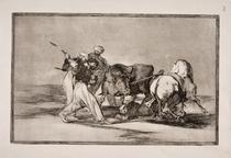 The Moors Settled in Spain, Giving up the Superstitions of the Koran, Adopted This Art of Hunting, and Spear a Bull in the Open