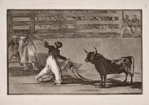 Origen de los arpones ó banderillas [Origin of the Harpoons or Banderillas]