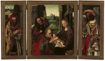 Tríptico de la Adoración de los Reyes Magos [Triptych of the Adoration of the Magi]