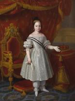 Isabel II, niña