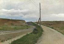 Paisaje (Camí antic de Vilanova) [Landscape (Old Vilanova Road)]