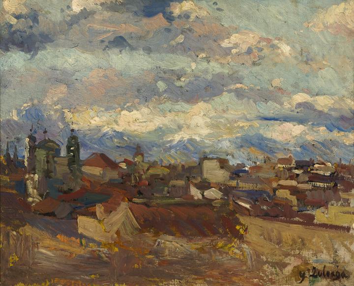 Vista de Madrid - Ignacio Zuloaga y Zabaleta (c. 1900)