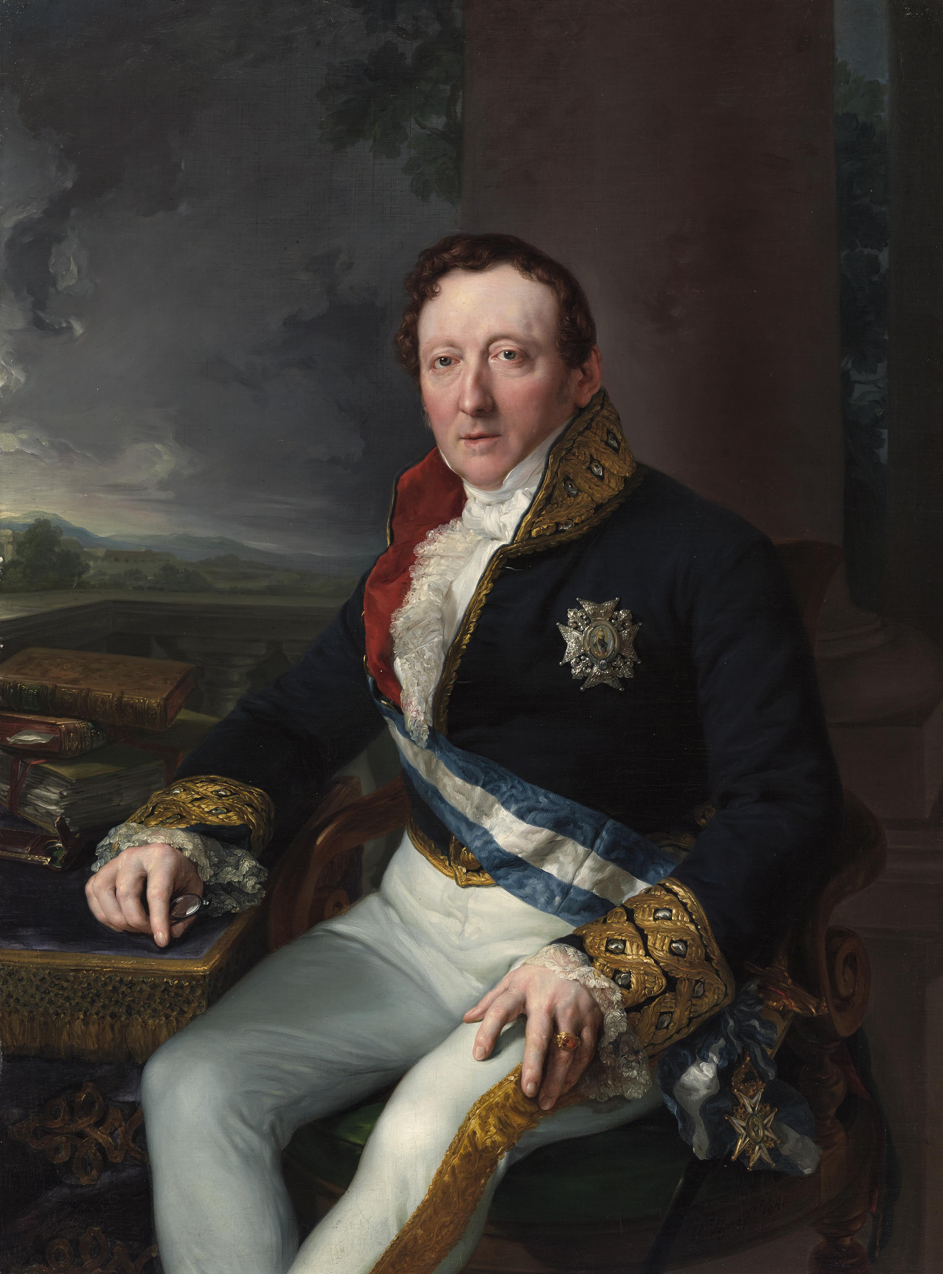 José María Quiñones de León y Vigil, III marqués de Montevirgen y III marqués de san Carlos