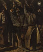 Los asfaltadores de la Puerta del Sol [The Asphalt Layers of the Puerta del Sol]