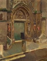 Antigua puerta de la catedral de Sevilla