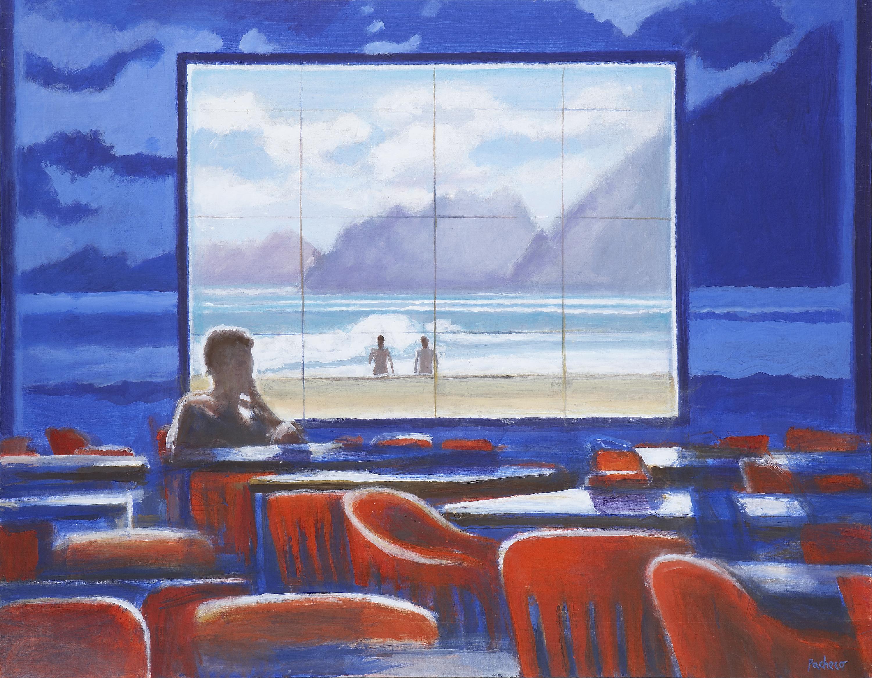 Café en la playa [Café on the Beach]