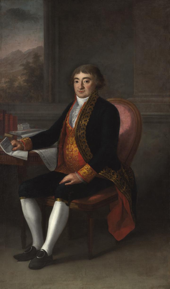 Retrato de Francisco Cabarrús, vizconde de Rambouillet y I conde de Cabarrús