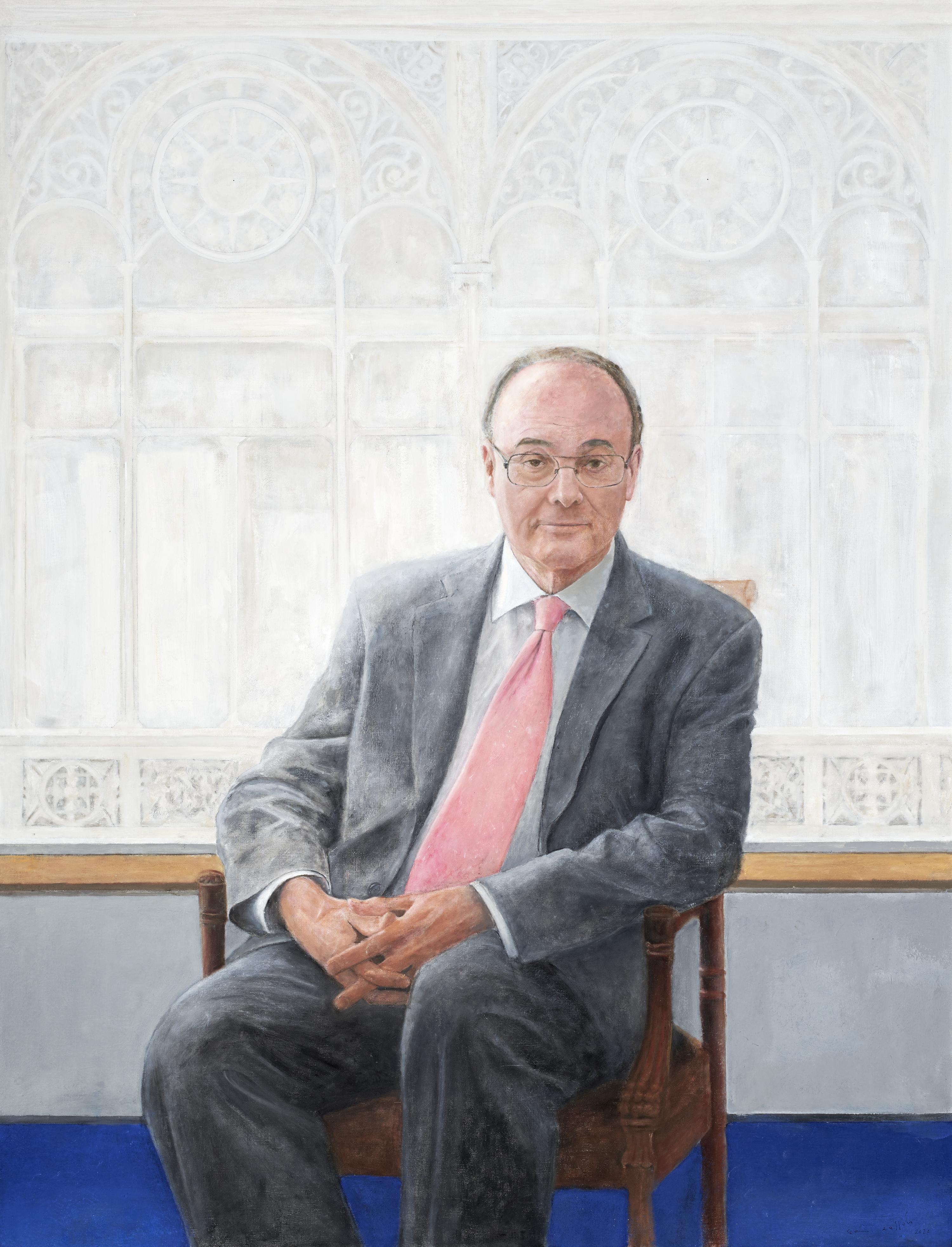 Retrato de Luis María Linde [Portrait of Luis María Linde]