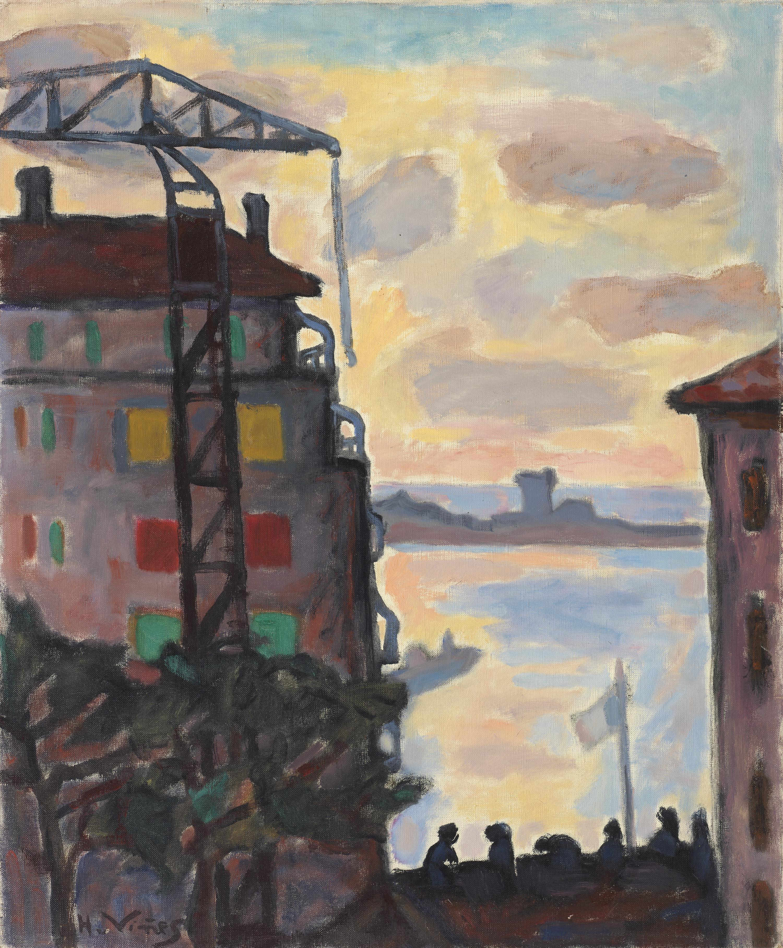 Rincón de un puerto