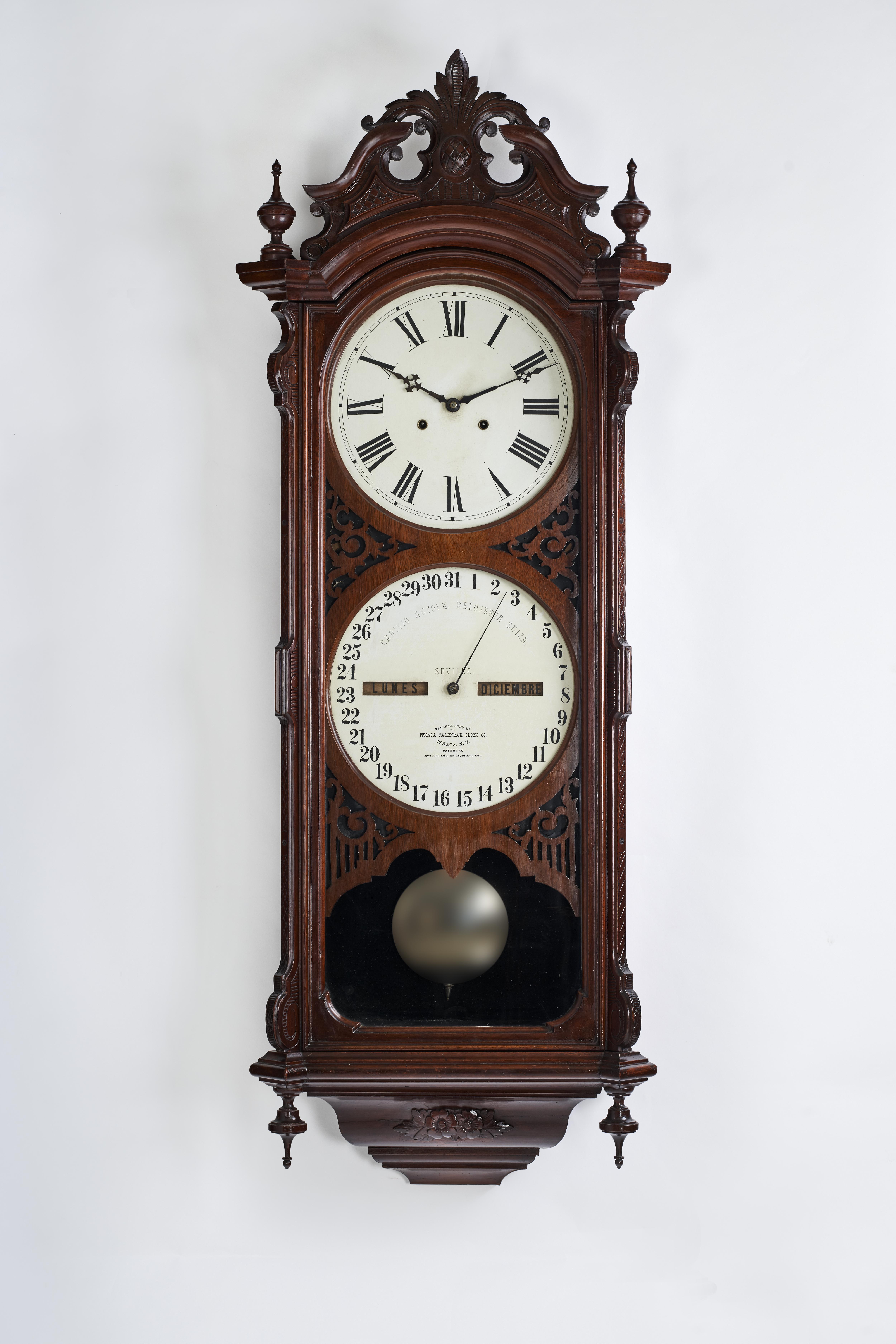 Regulador de pared con calendario