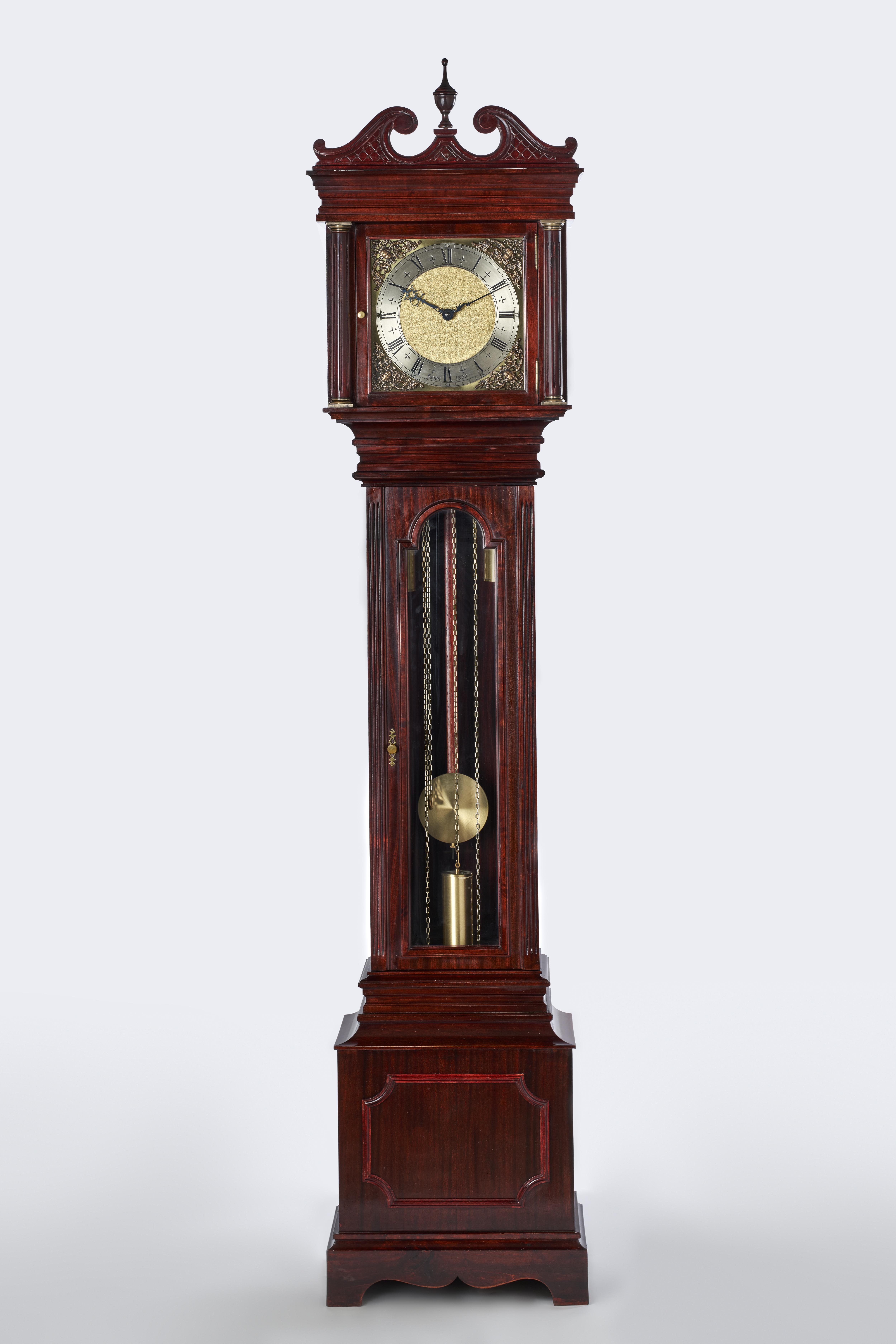 Reloj de caja alta [Longcase clock]