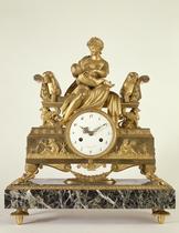 Reloj de sobremesa. Alegoría de la maternidad [Table clock. Allegory of Motherhood]