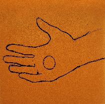 Manos que dan, manos que reciben (seis tapices para el Salón de Cobradores del Banco de España)